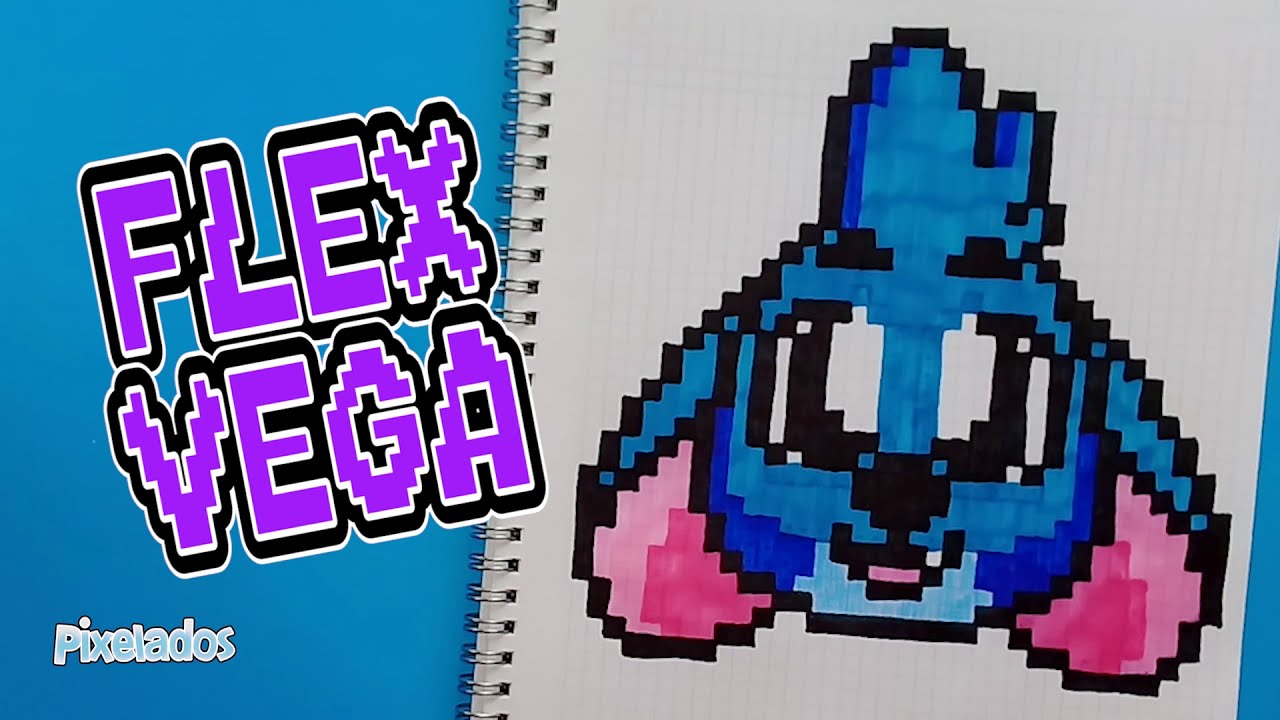 COMO DIBUJAR FLEXVEGA PIXEL ART - PIXELADOS