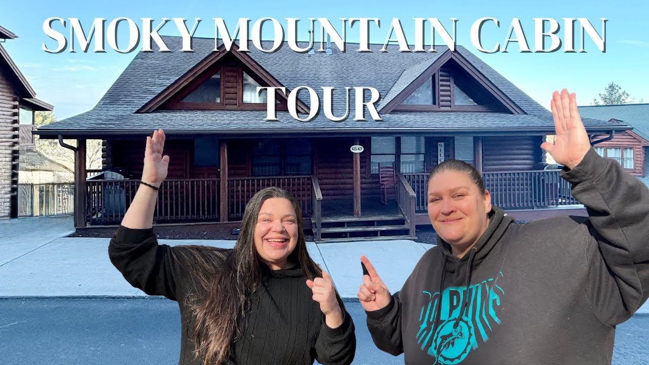 SMOKY MOUNTAIN CABIN TOUR IN PIGEON FORGE, TN | A NIGHT SPENT WITH US IN THE CABIN