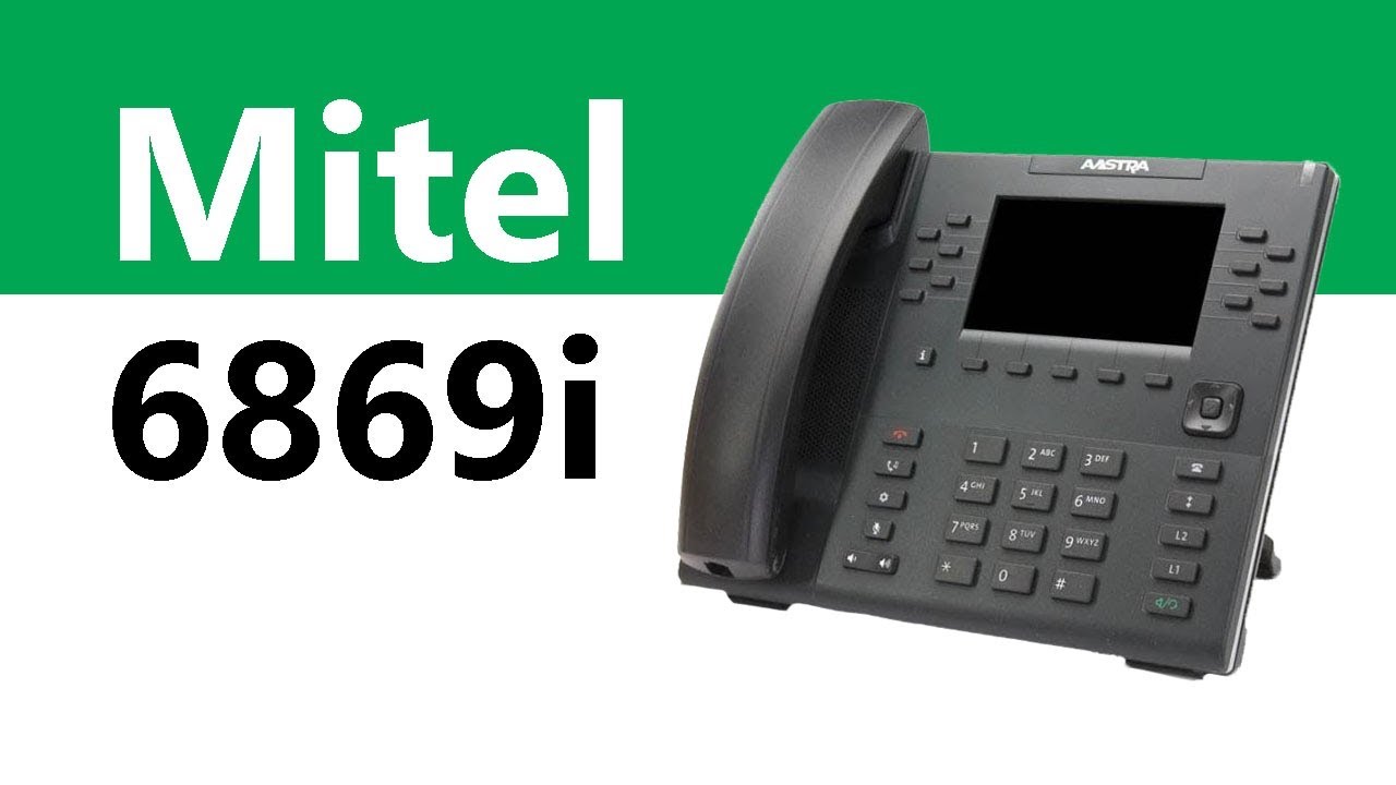 The Mitel / Aastra 6869i Phone - Product Overview