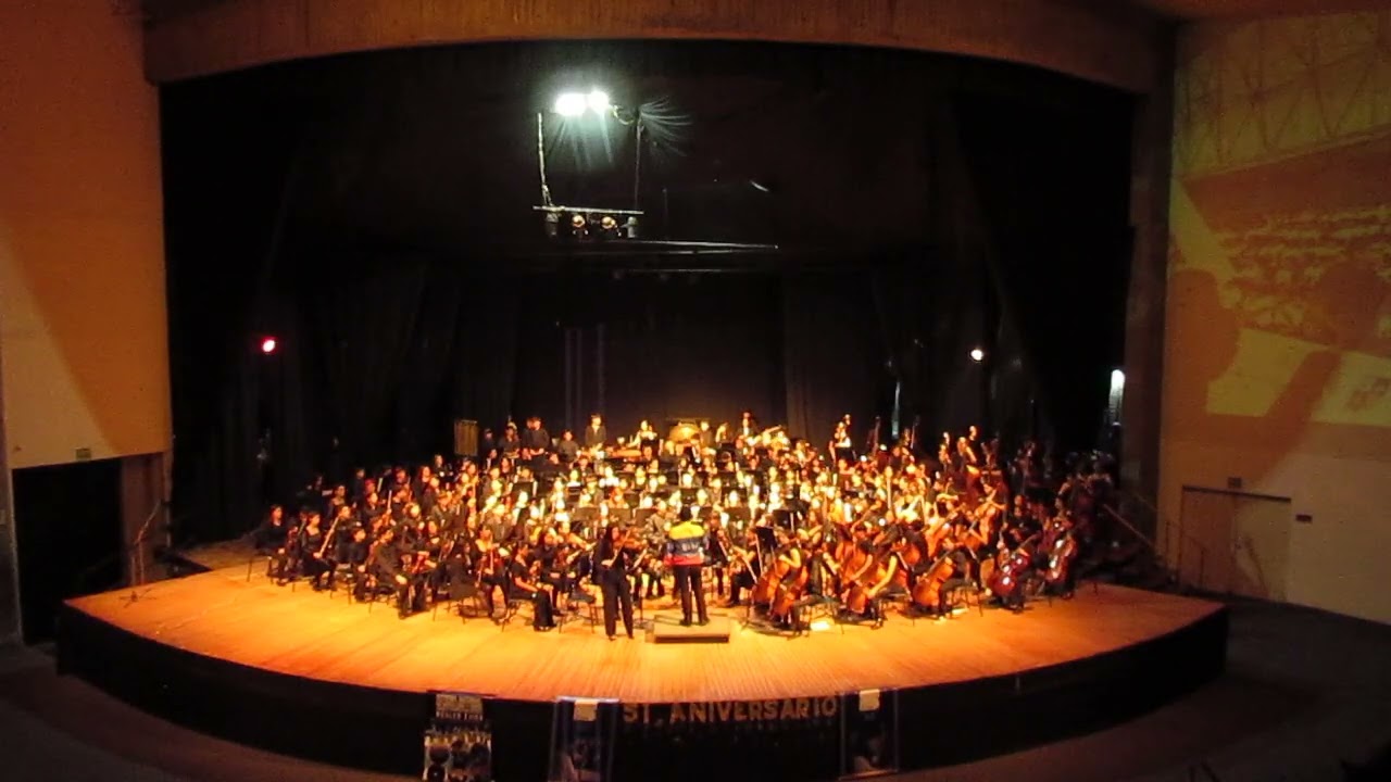 Daniel Negi: Danzón Nº 2 Arturo Márquez (Encuetro de Orquestas Juveniles de El Sistema Mérida)