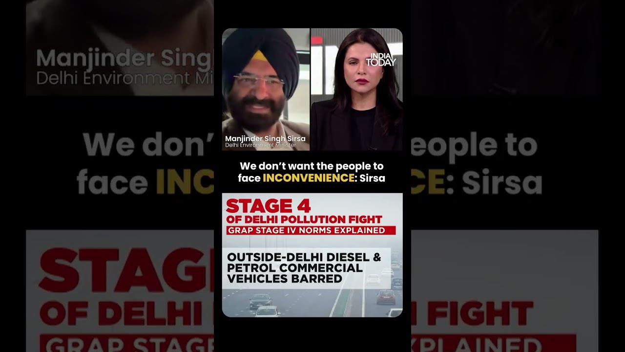 Delhi Environment Minister Speaks Exclusively to India Today Preeti Choudhry | #shorts