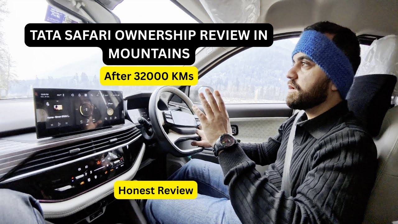 Tata Safari Facelift Review After 30,000 KM 🚙 | Mountain Drive Experience. Worth it or not 🤔❓