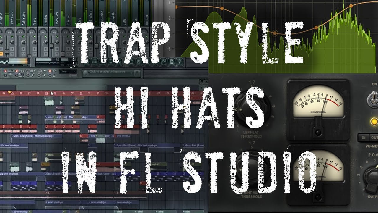 How to Make Trap Style Hi Hats and Rolls in FL Studio