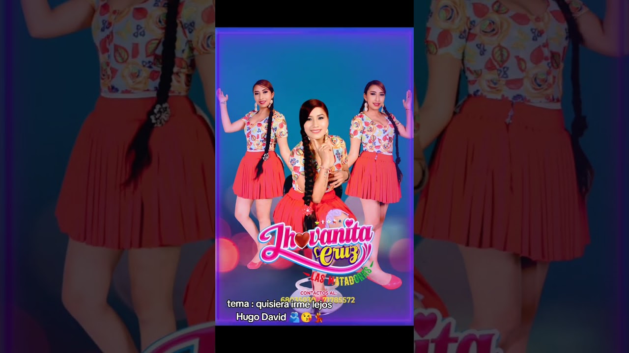 Tema : quisiera irme lejos LM: Hugo David en la interpretación Jhovanita Cruz 🫂💃💃