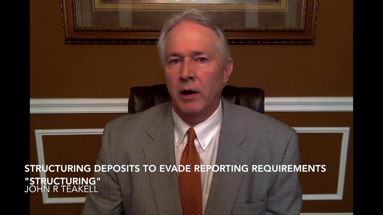 Structuring Deposits to Evade Reporting Requirements | 