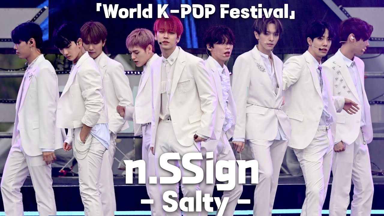 [4K] n.SSign(엔싸인) ‘Salty’ 직캠 @ 2023 WORLD K-POP FESTIVAL - 보령