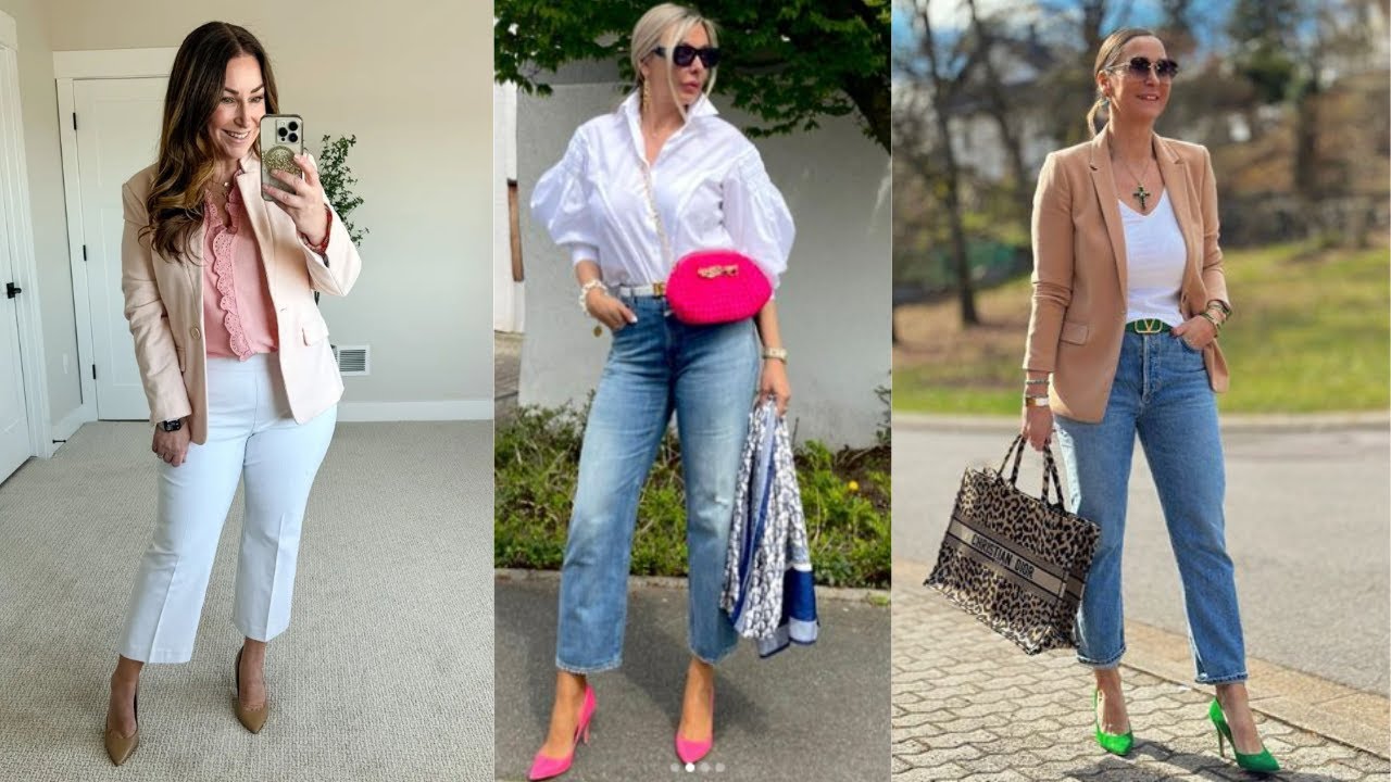 Modern Outfits Style For Older Women's 2023 