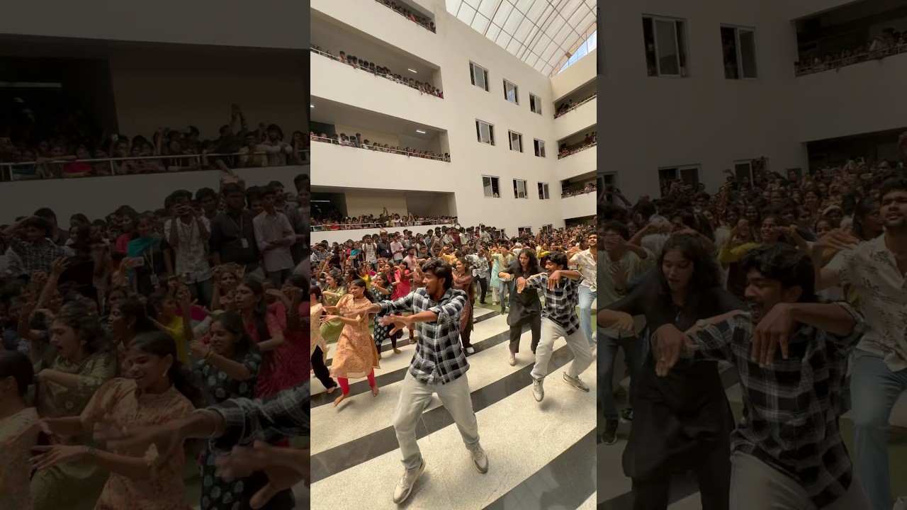 Manasilayo❤️&zwj;🔥🕺 #anirudh #college #dance #flashmobdance #trendingtwins #manasilaayo #shorts