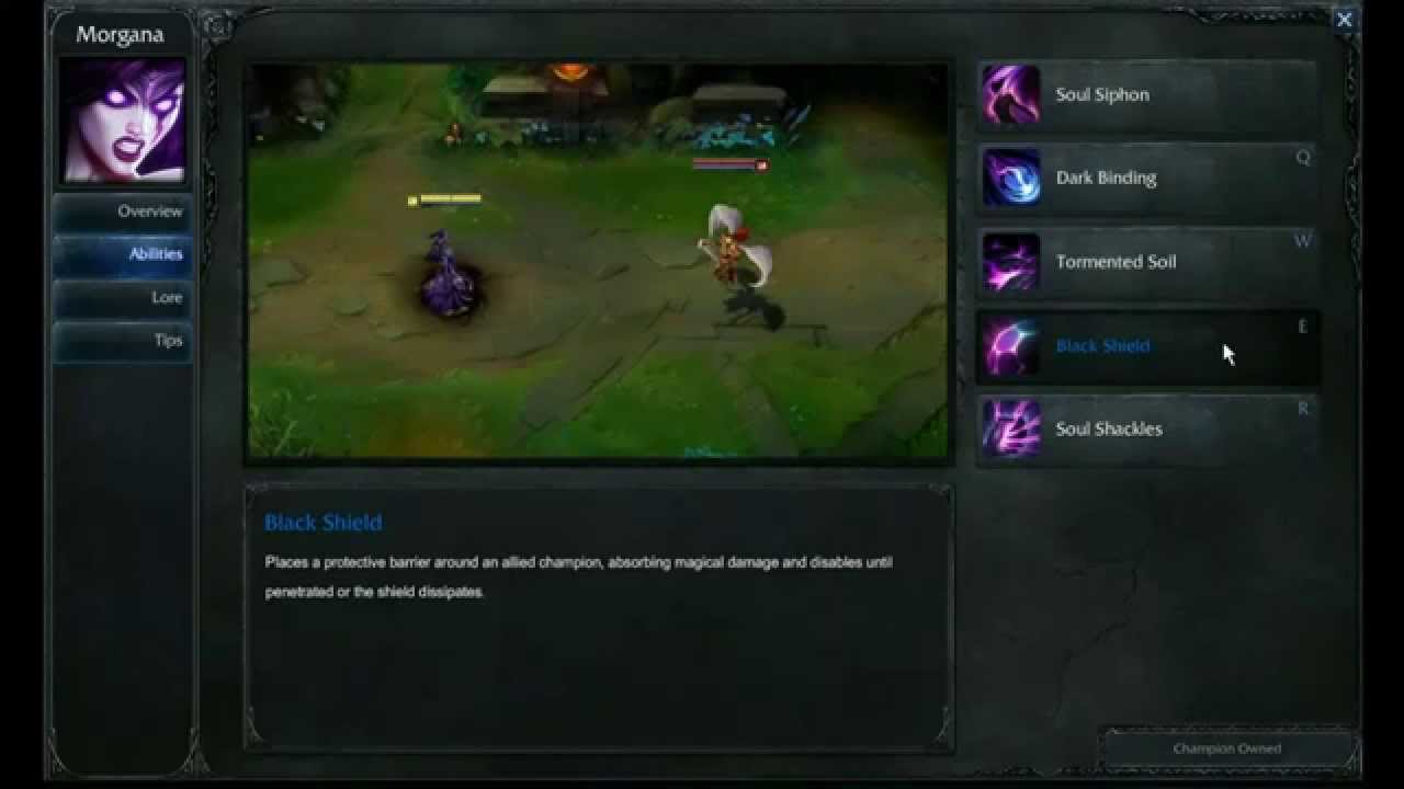 Morgana abilities - League of Legends