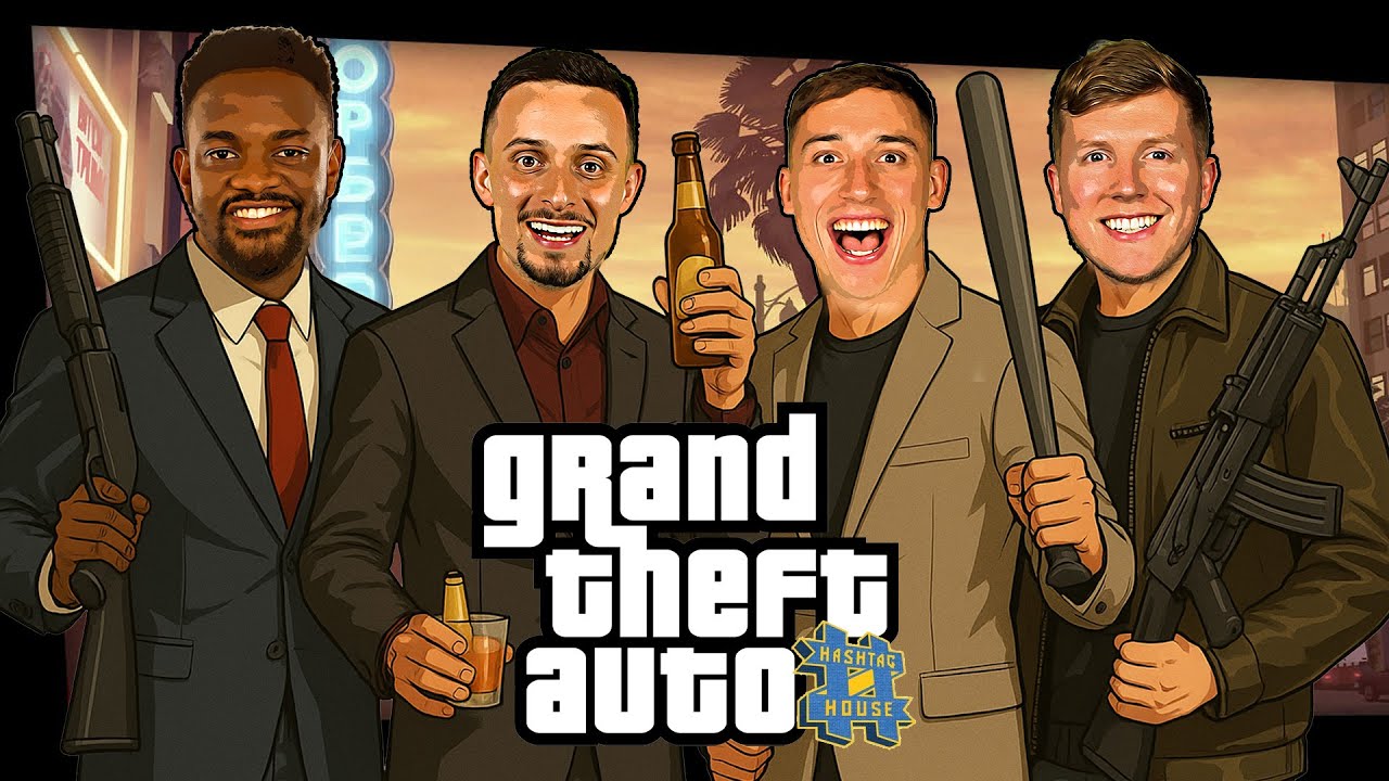 HASHTAG HOUSE DRUNK GTA HEIST!!
