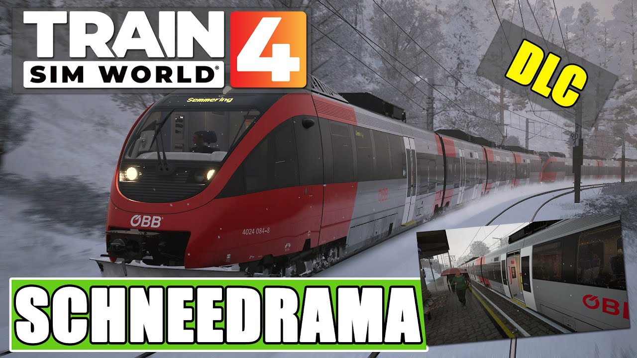 Train Sim World 4 | ALPEN WINTERMÄRCHEN | Semmeringbahn | ÖBB Talent | TSW 4 | Gameplay [Deutsch]
