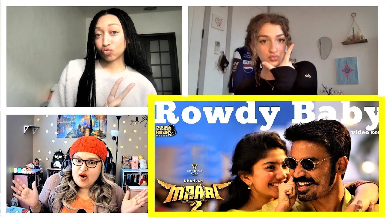 Rowdy Baby REACTION| Dhanush| Sai Pallavi| MAARI 2 #rowdybaby #dhanush #saipallavi