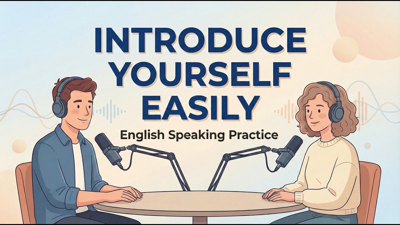 How to Introduce Yourself in English | Easy Self Introduction for Beginners Practice