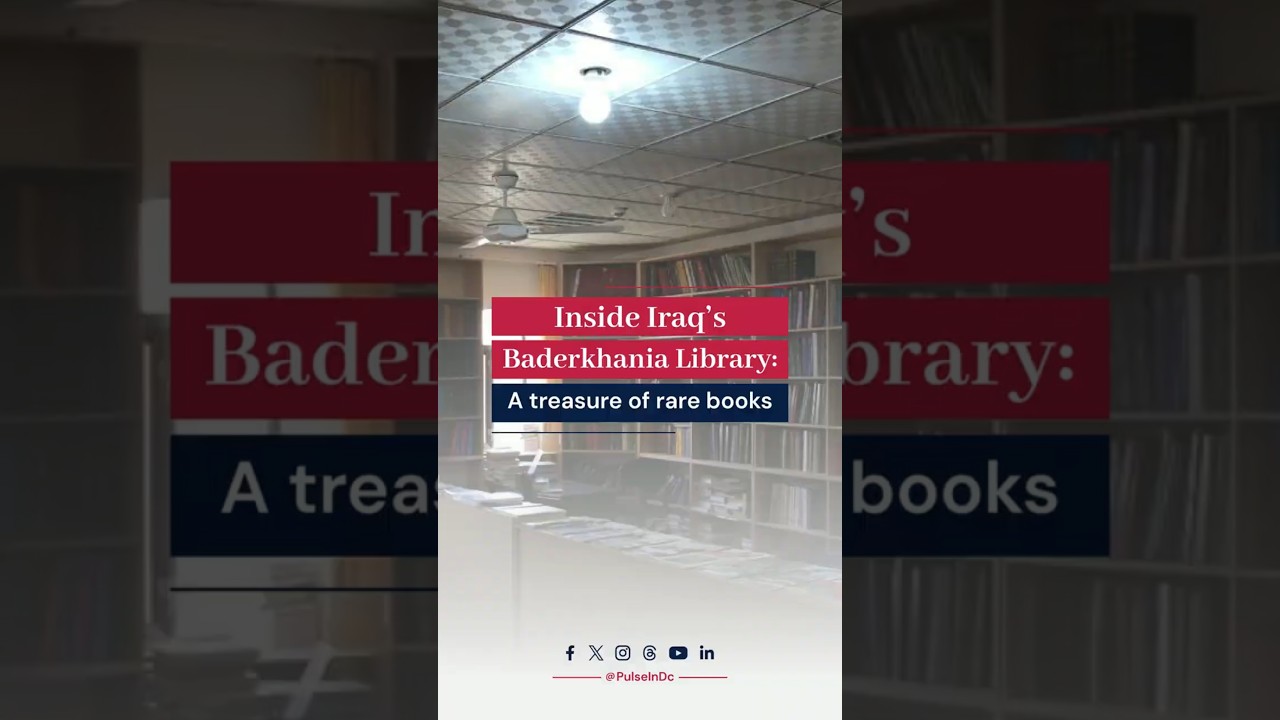 Inside Iraq&rsquo;s Baderkhania Library A treasure of rare books