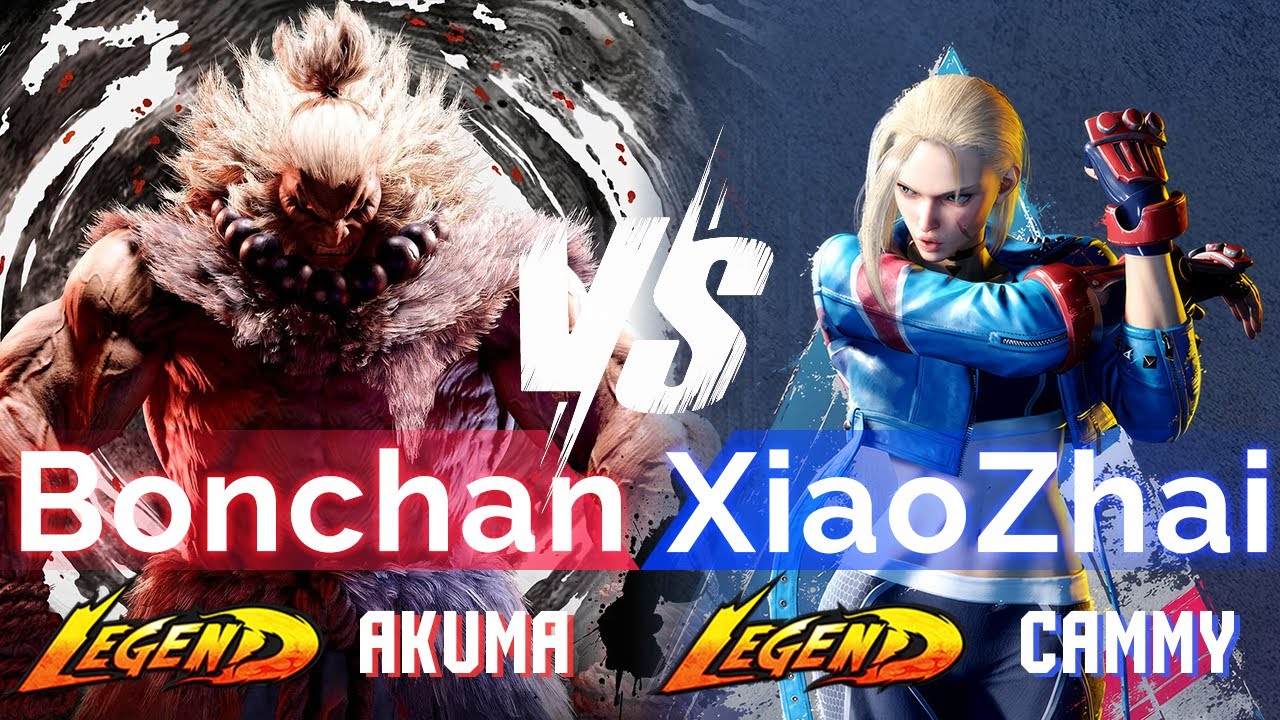 SF6 ▰ Bonchan (Akuma) vs XiaoZhai (Cammy) ▰ High Level Gameplay Part 2