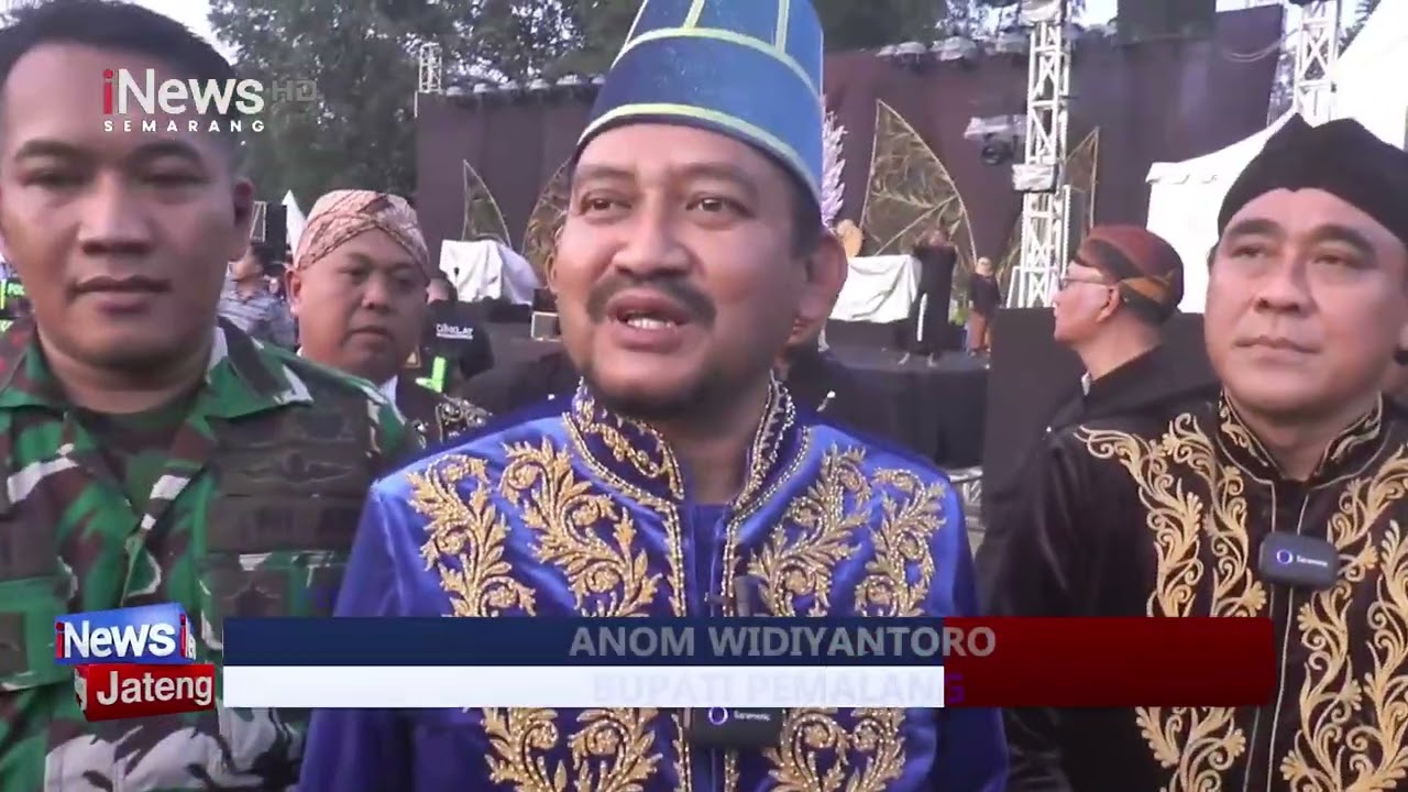 RIBUAN WARGA RAMAIKAN FESTIVAL WONG GUNUNG KABUPATEN PEMALANG