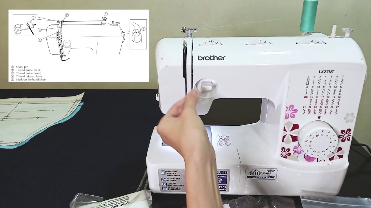 Setting Up Brother LX27NT/ AS2730S Machine