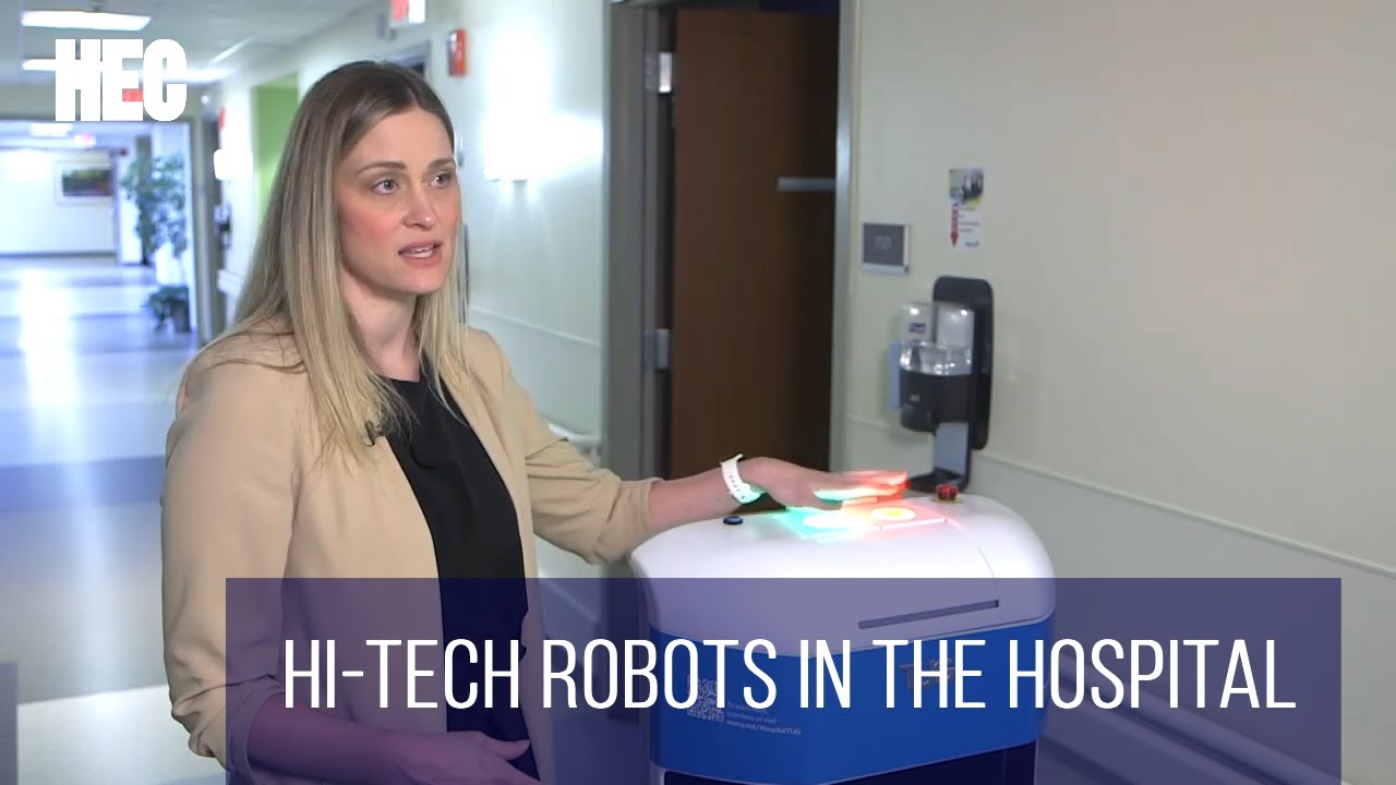 How are High-Tech Robots Helping Nurses and Medical Professionals in the Hospital
