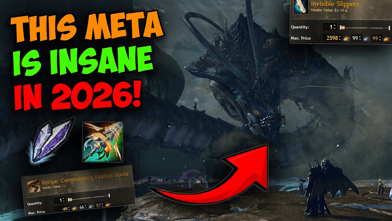 Самая НЕДООЦЕНЕННАЯ мета 2026 года! Гайд по золоту в Guild Wars 2