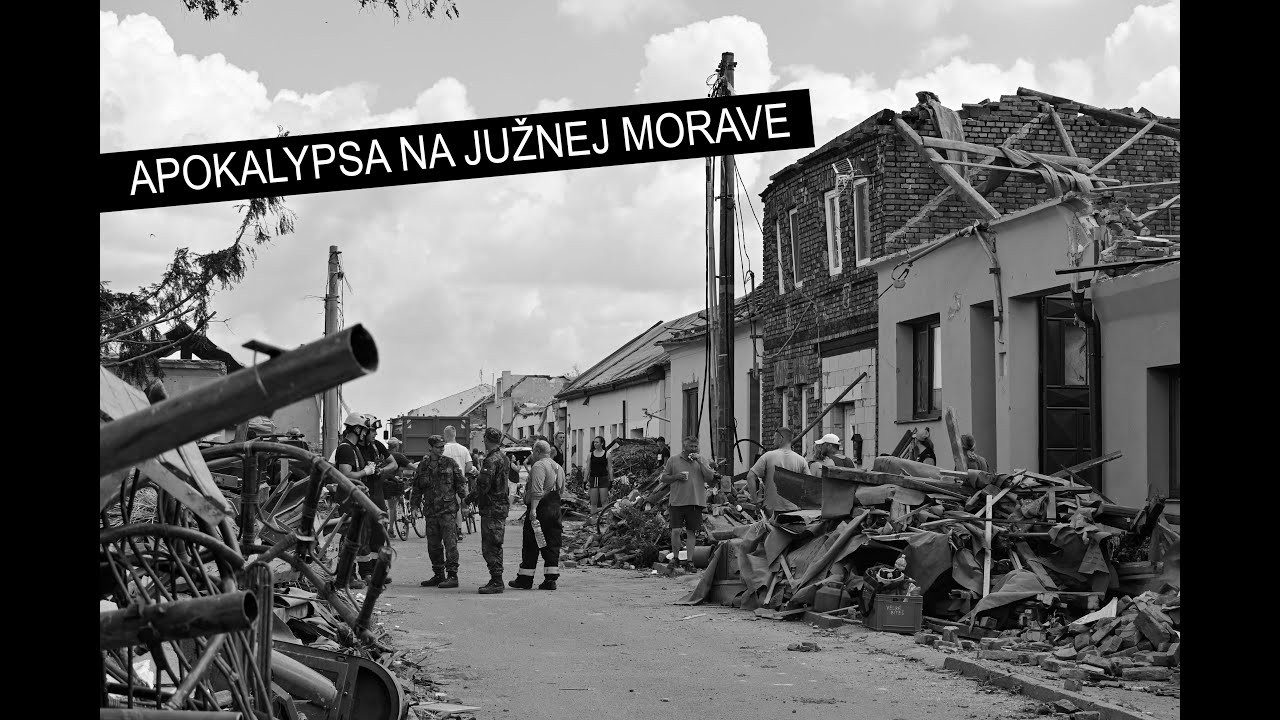 Tornádo na Morave ./Tornado Moravia/.Hrušky deň tretí