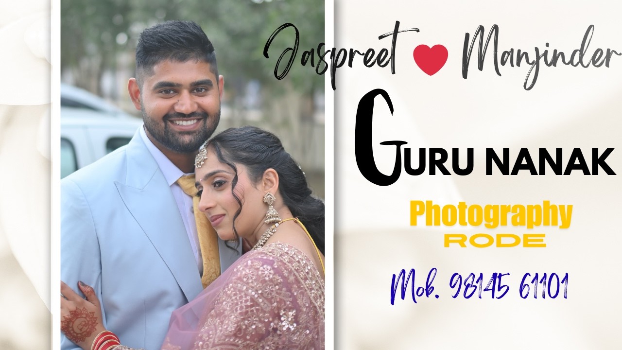 🔴LIVE JAGGO NIGHT, JASPREET WEDS MANJINDER || GURU NANAK STUDIO RODE MOB. 98145 61101