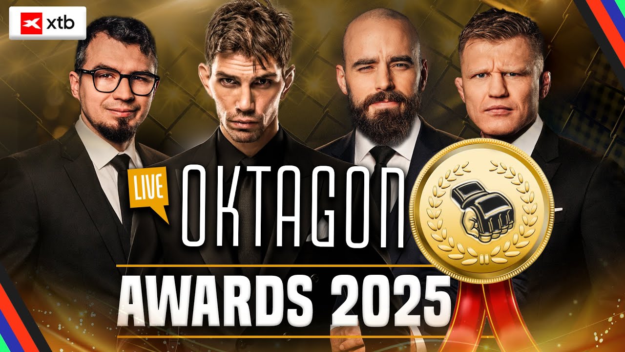 OKTAGON LIVE AWARDS 2025 | TURSKI, ODZIMKOWSKI, PROKULSKI I ZI&Oacute;ŁKOWSKI ZAPRASZAJĄ!