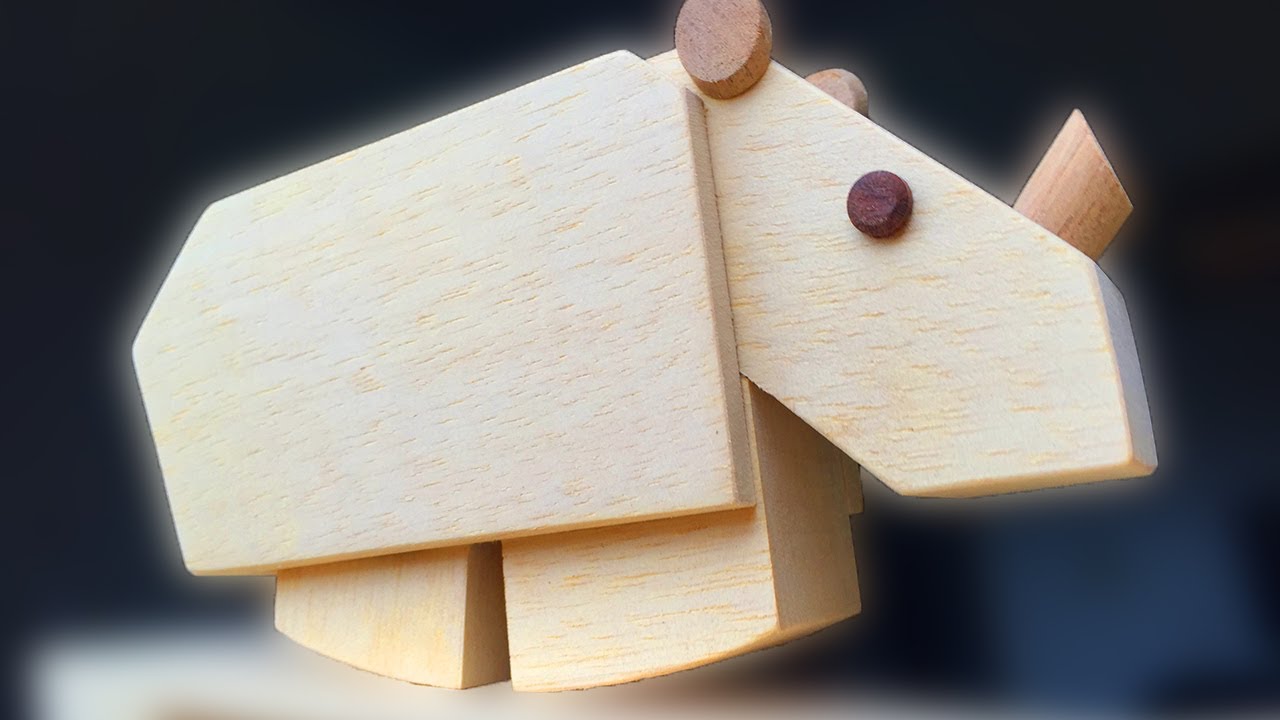 Rinoceronte de Madeira - Ramp Walker Rhino #DIY #Façavcmesmo