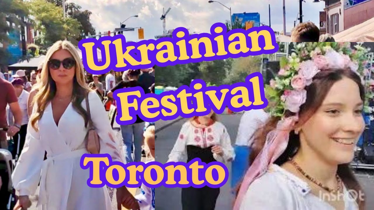 Toronto Ukrainian Festival 2025 I Food, Dance & Traditions I Culture & Celebration I Street Walk