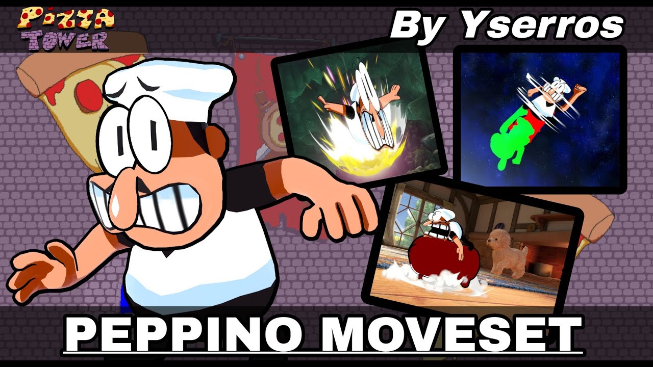 It's Pizza Time: PEPPINO | Smash Ultimate Moveset First Showcase