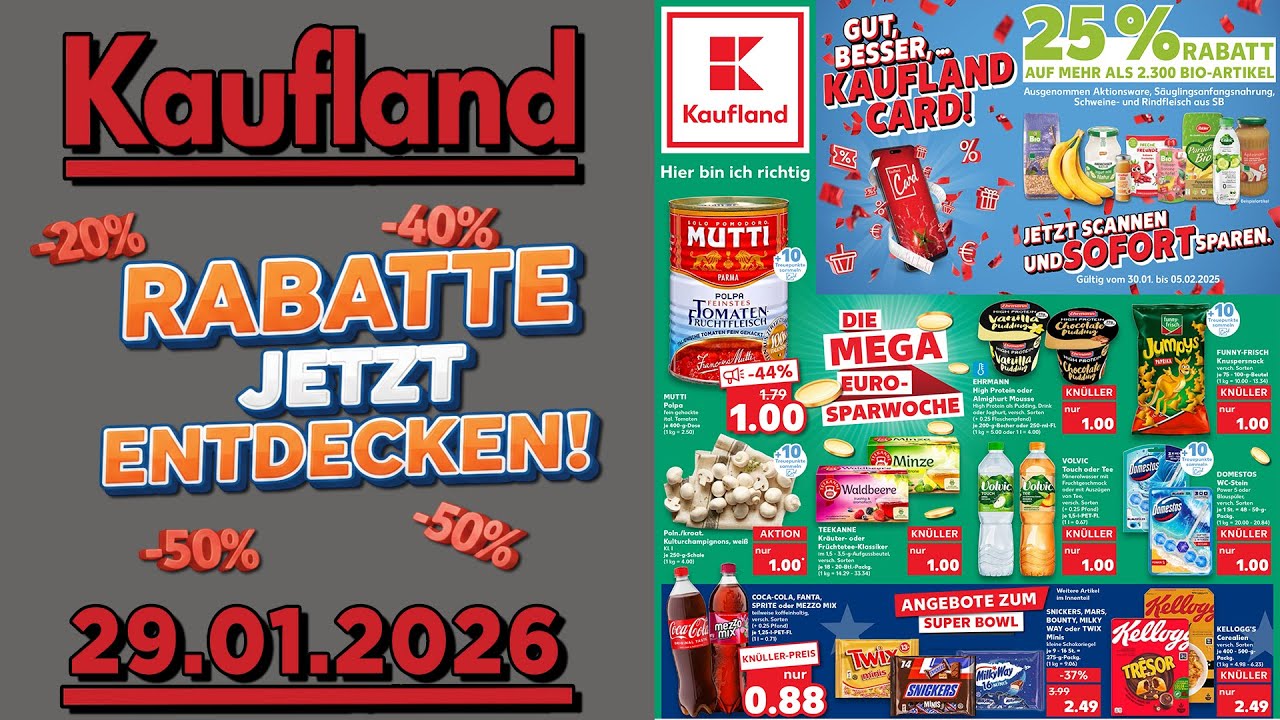 KAUFLAND Werbung Prospekt | Gültig von 29.01.2026