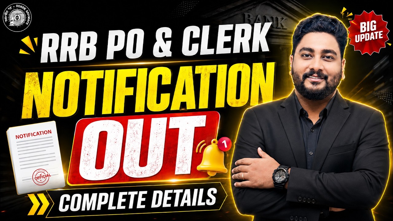 IBPS RRB PO & Clerk Notification Out || State-wise Vacancies || Complete Details in One Video