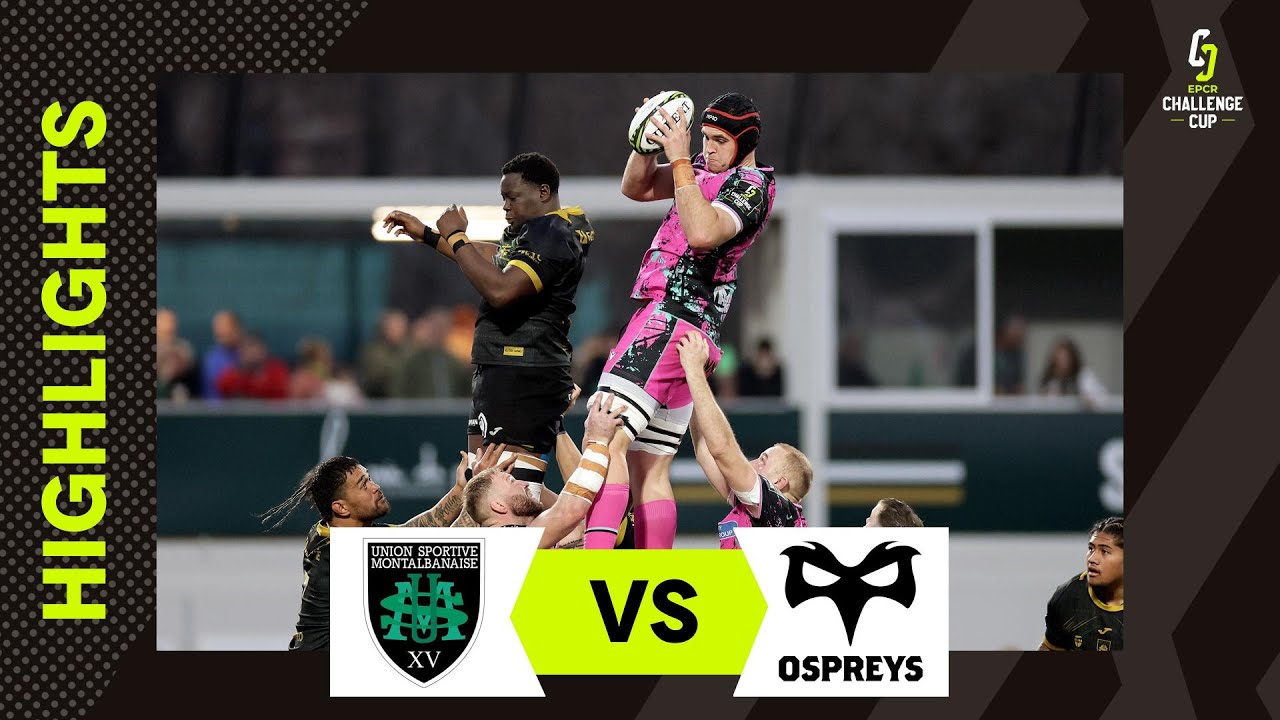 Brilliant Try! | US Montauban v Ospreys | EPCR Challenge Cup Instant Highlights