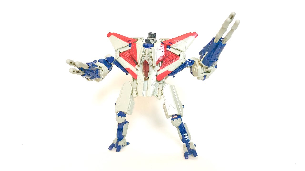 Hasbro Transformers 2007 G1 Colors Voyager Class Starscream Action Figure Review