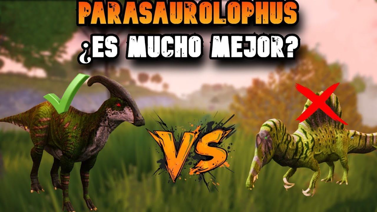PARASAUROLOPHUS RESULTO SER MEJOR DE LO QUE ESPERABA 😮 ¡UN TANQUE OLVIDADO! - THE CURSED ISLE