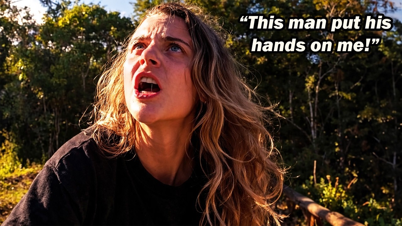 Policjantka uciszyła jej zachowanie IDEALNYM uderzeniem ciała