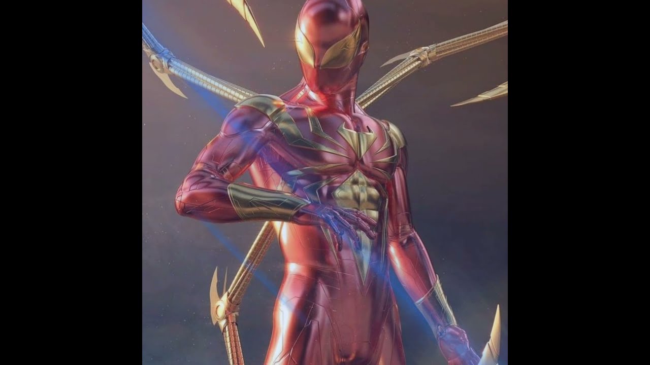 Every Iron-Spider Suit (Comic vs Movies) 😊😀//MULTI SPIDEY VERSE #shorts #ironspider #sony