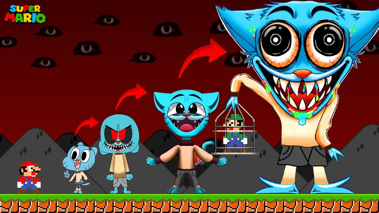 Mario Rescue Luigi from EVOLUTION of Gumball &ldquo;Joy&rdquo; Infection