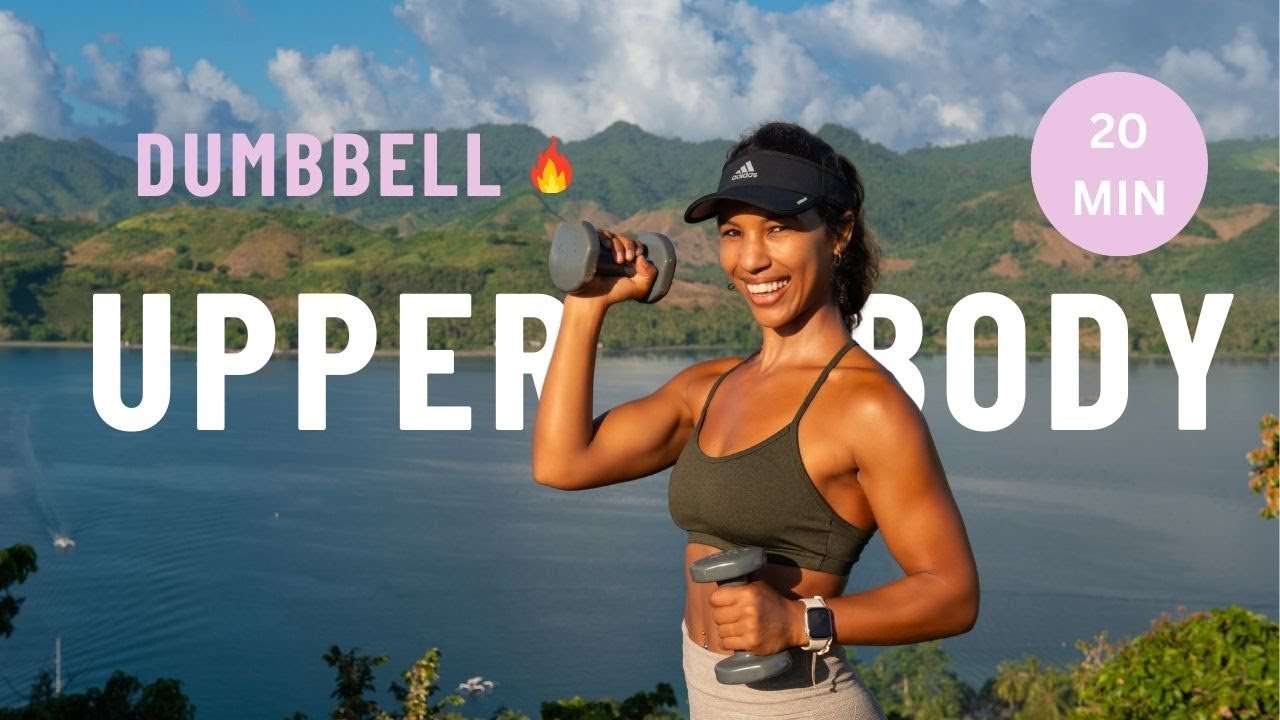 20 Minute Upper Body Dumbbell Workout [Build Muscle & Strength]