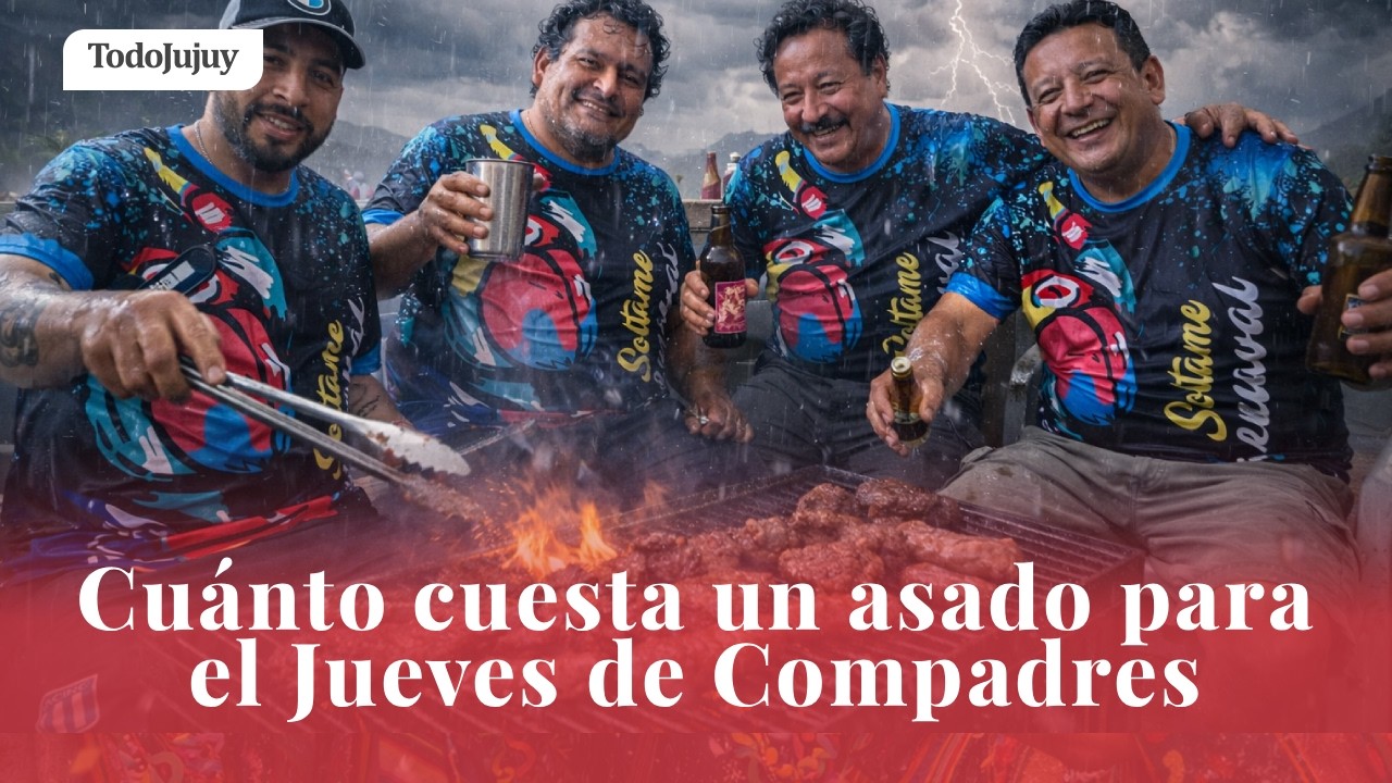 Jueves de Compadres en Jujuy: cu&aacute;nto cuesta hacer un asado para 10 personas