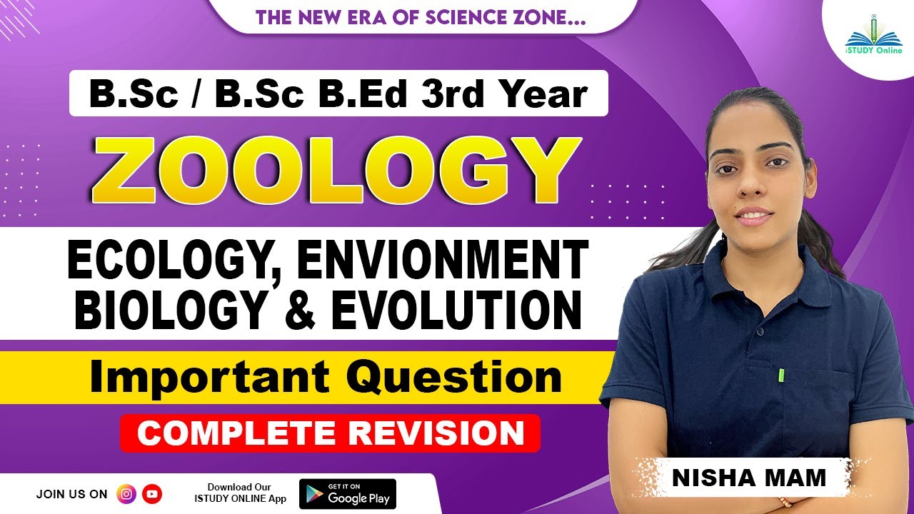 Ecology | Environment Biology | Evolution | Complete Revision  | B.Sc Final Year | iSTUDY Online