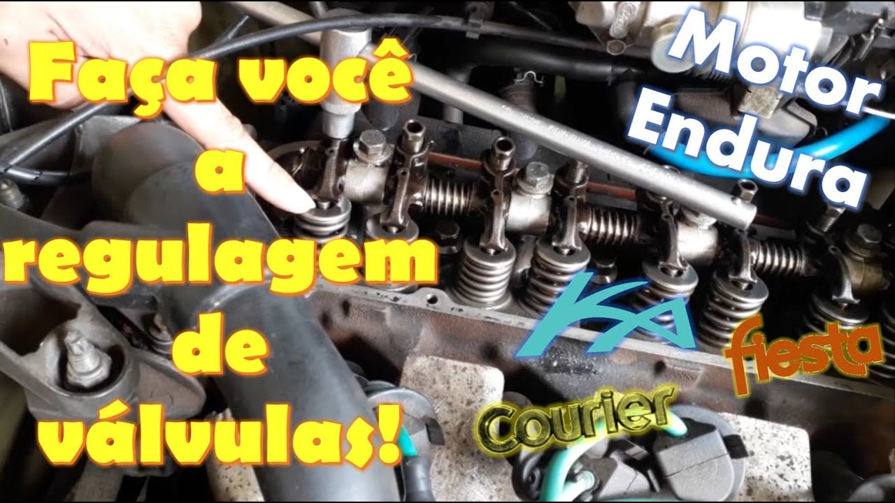 Regulagem de Válvulas Motor Endura (Fiesta, Ka, Courier)