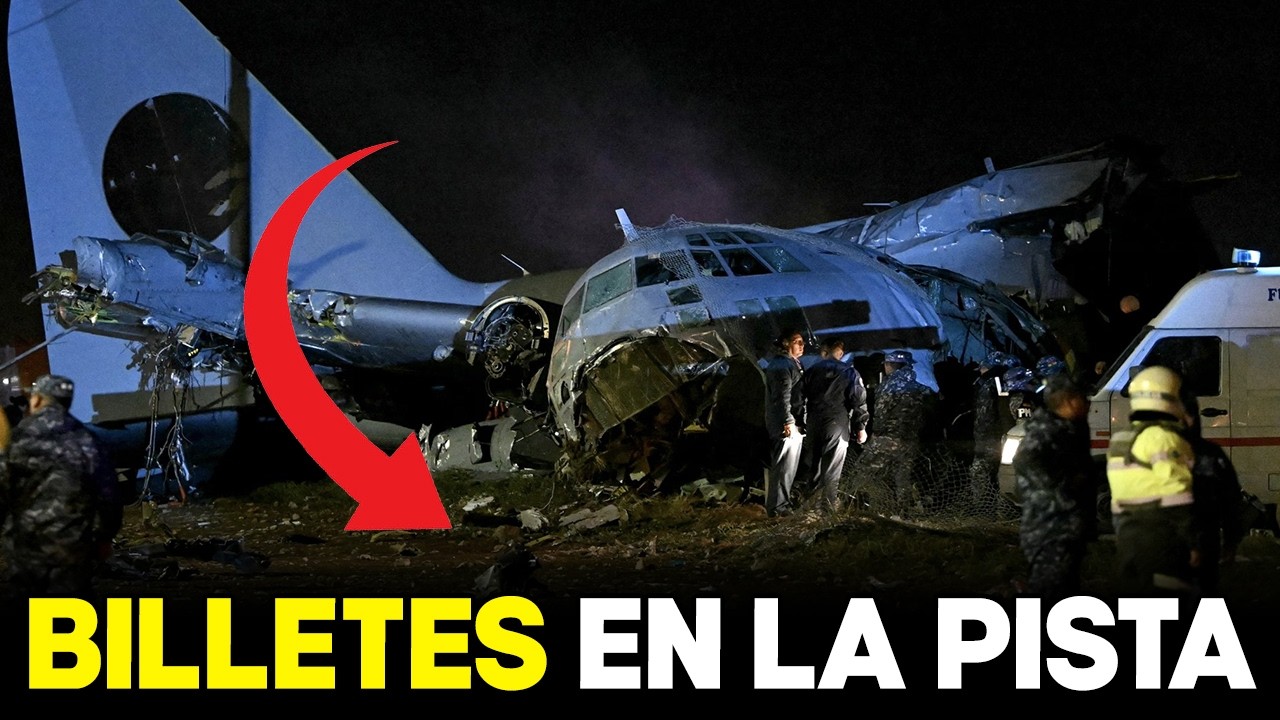 Caída avión FAB en El Alto