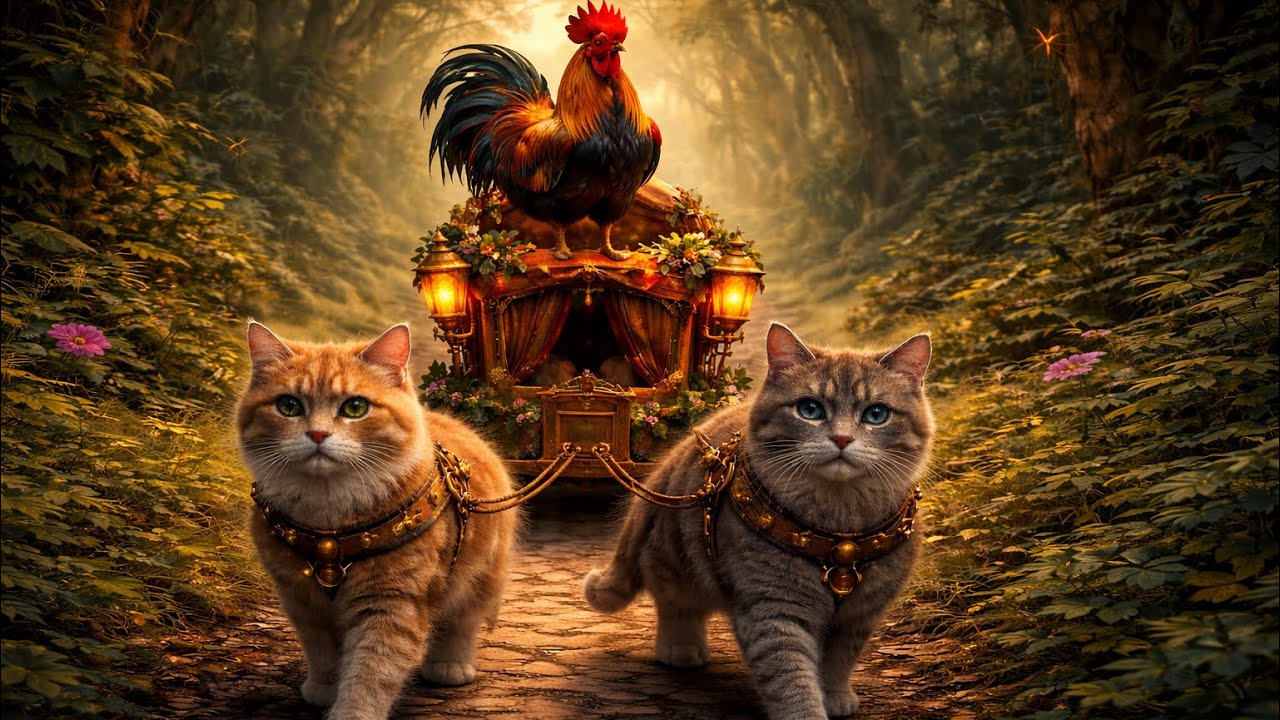 #0066 - The Rooster And The Cats