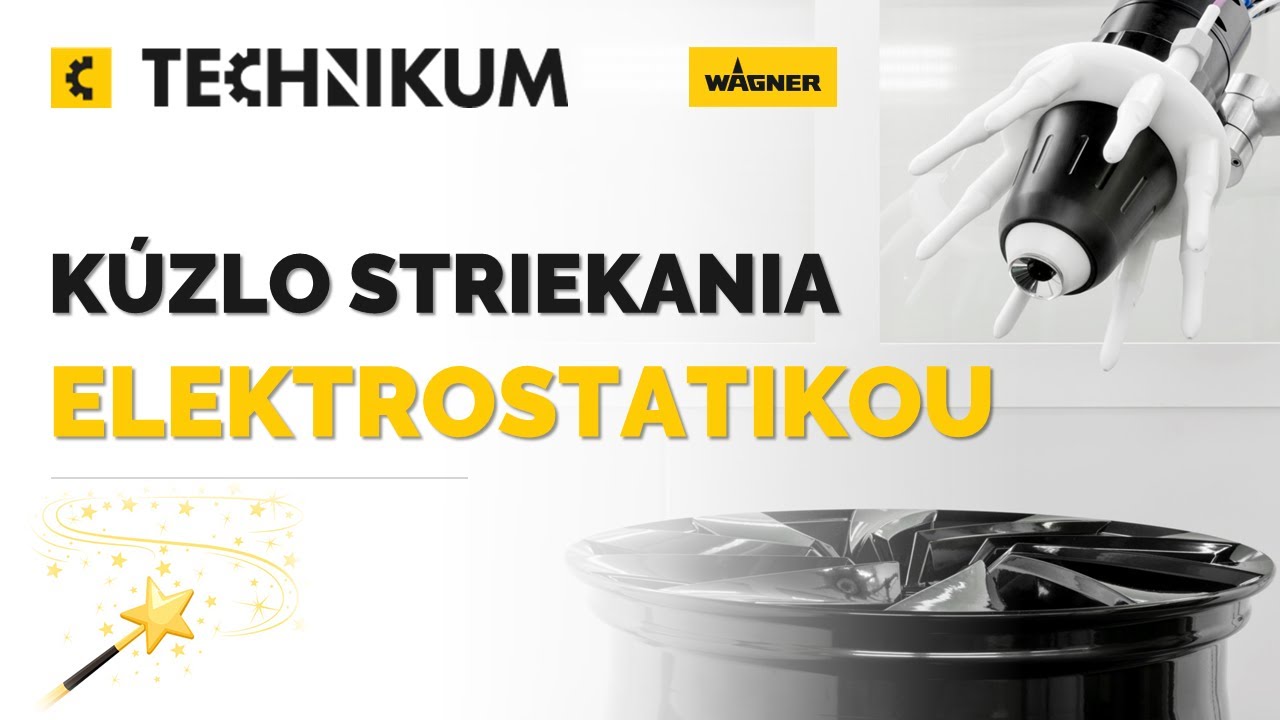 Kúzlo elektrostatického striekania farieb