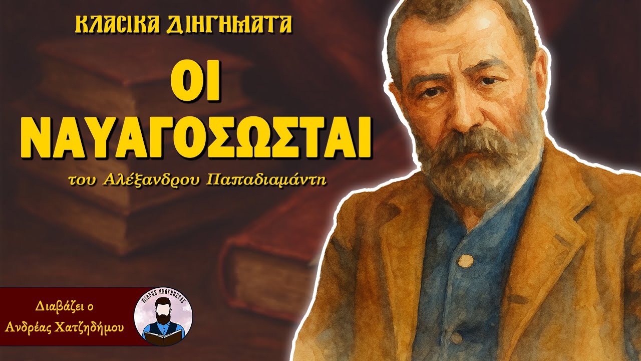 Οι Ναυαγοσώσται - Αλέξανδρος Παπαδιαμάντης | Ο Ανδρέας Διαβάζει Κλασικά Διηγήματα