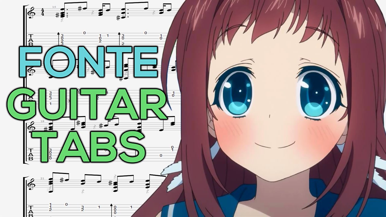 Nagi no Asukara - Fonte Guitar Tutorial | Guitar Lesson + TABS