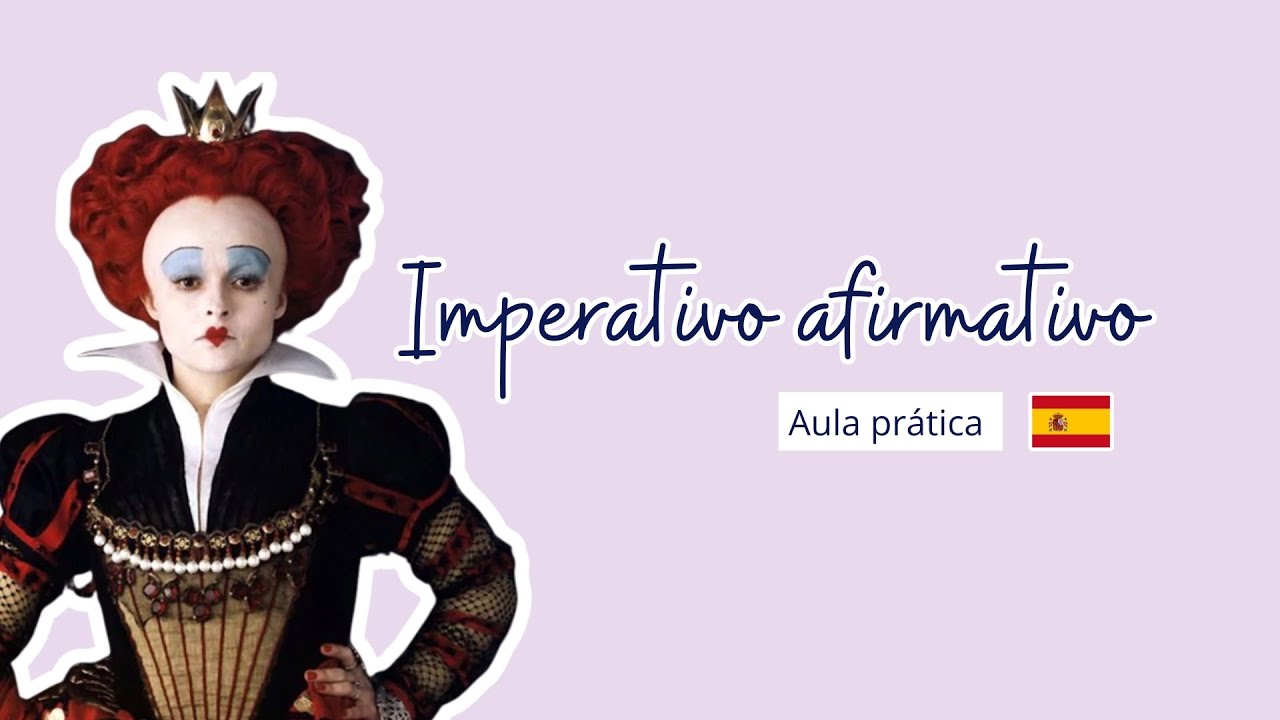 Aula prática sobre imperativo afirmativo✨