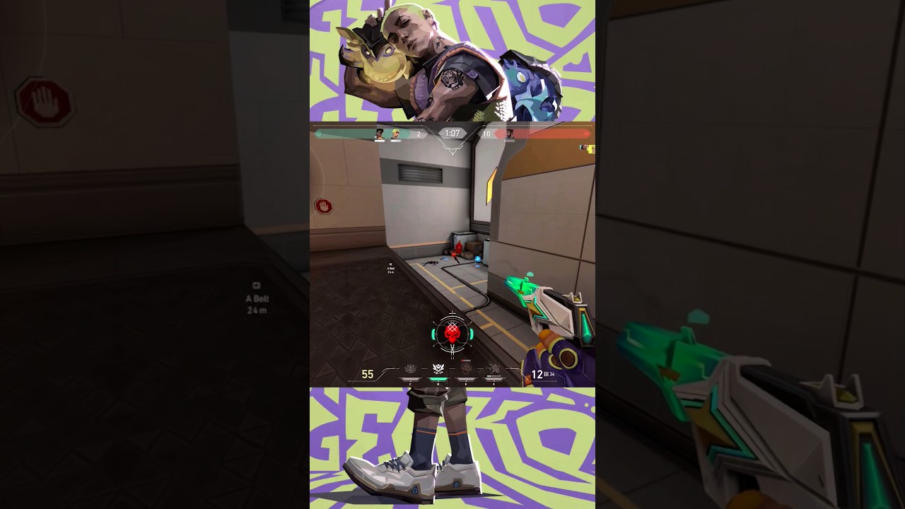 Gekko's Insane Pistol shots movements