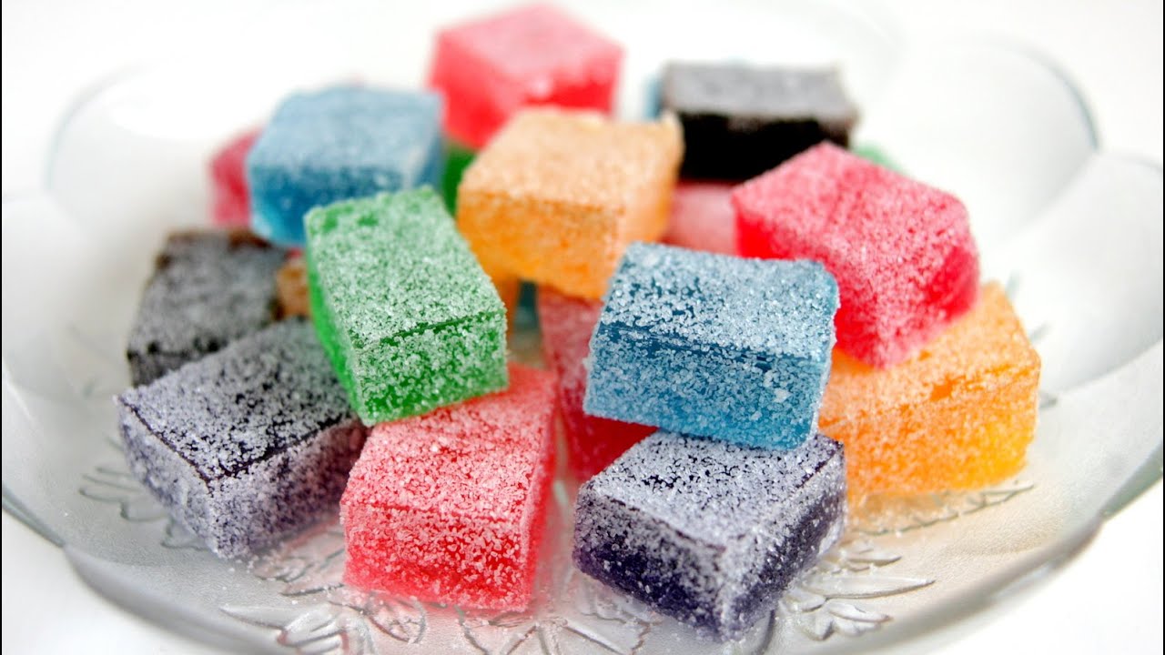 Fool-proof GUMMY CANDY recipe - Cách làm KẸO DẺO GẤU - How to make GUMDROPS
