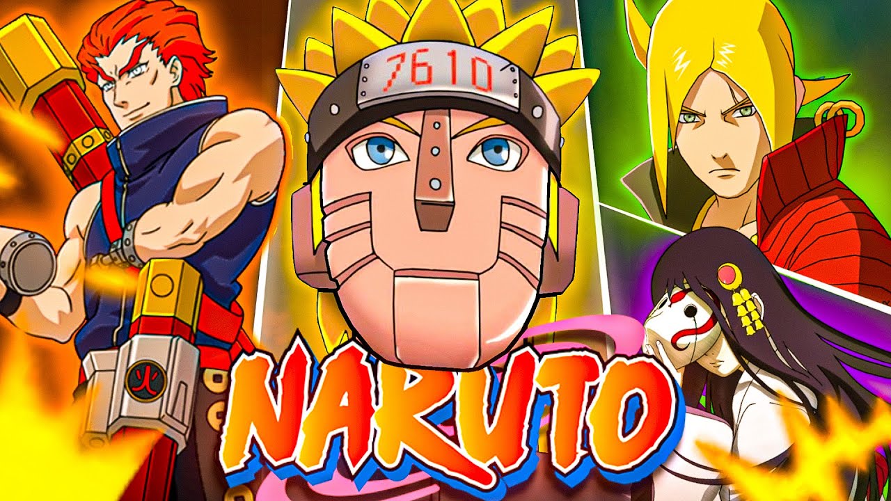 7 PERSONNAGES DANS LES JEUX NARUTO
